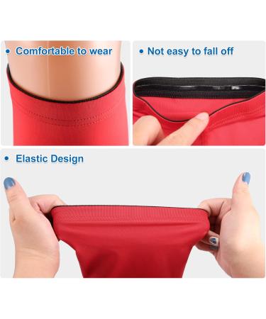 VOCOSTE Calf Compression Sleeve - Leg Compression Socks for Sore Muscles Red L Size - Enhance Recovery & Performance - Buy Online on GoSupps.com
