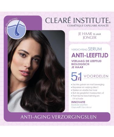 NOVA ENGEL Clear Institute S rum redefined antiaging smoother bright and silky hair Soft waves and with movement 96 Ingred Natural Regenera capillary fiber Thermal protection 125ml - Buy Online on GoSupps.com