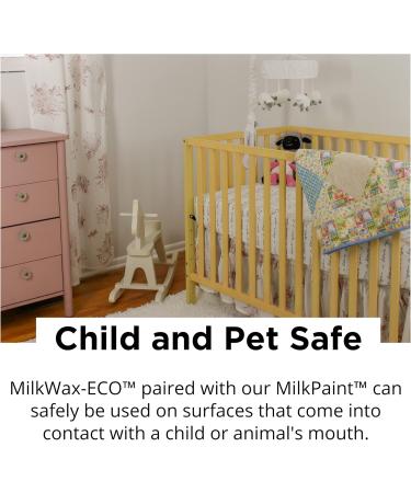 Miss Mustard Seed's MilkWax-ECO | All-Natural Eco-Friendly Wax for Furniture Wood Cabinets & More - 16 oz - Buy Online on GoSupps.com