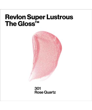 Revlon Super Lustrous The Gloss Lip Gloss - 301 Rose Quartz | Non-Sticky Formula | High Shine Finish - Buy Online on GoSupps.com