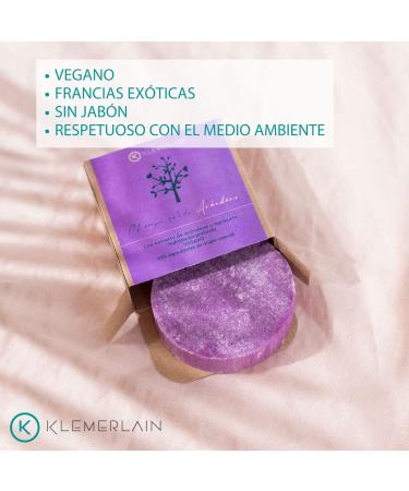 Klemerlain Solid Shampoo with Blueberry and Avocado Extract - Moisturizing - 50 Gr - Buy Online on GoSupps.com