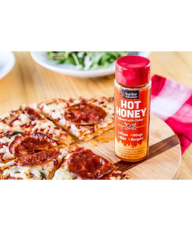 Sue Bee Chili Infused Hot Honey 12oz - Perfect for Ribs, Wings, and Burgers - Buy Online on GoSupps.com