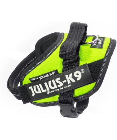 Julius-K9 Baby Boys IDC Powerharness Dog Harness - Neon Green XS/Mini-Mini | International Shipping Available - Buy Online on GoSupps.com