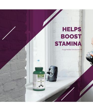 VORST Performance for Men 180 Capsules | Made With Tribulus Ginseng Maca Ginkgo Biloba Ashwagandha & Saw Palmetto | Pre Workout Supplement For Natural Stamina Booster Pills Caffeine Free Better Than Powder | 1 Bottle 180 count (Pack of 1) - Buy Online on GoSupps.com