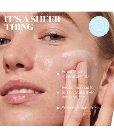 Supergoop! Mineral Sheerscreen SPF 30 PA+++ - Pack of 2 - 100% Mineral Broad Spectrum Sunscreen & Primer - Satin Finish for All Skin Types - International Shipping Available - Buy Online on GoSupps.com