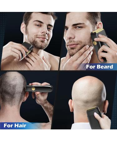 Ultimate Electric Razor for Men - Rechargeable Waterproof Foil Shaver with 3 Adjustable Speeds & LED Display for Close Shave | Ideal for Face Beard & Head - Buy Online on GoSupps.com