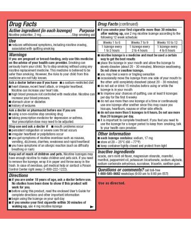 Habitrol Nicotine Lozenges 2mg - 135 Count Stop Smoking Aid - Buy Online on GoSupps.com