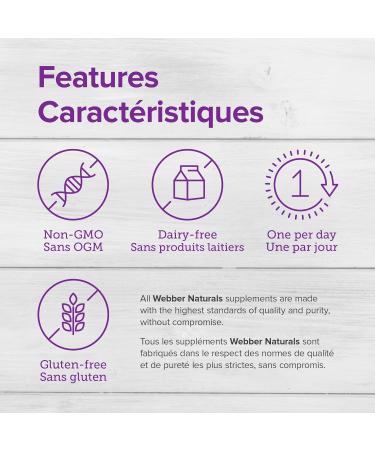 Webber Naturals Vitamin K2 with D3 110 Softgels MK-7 Formula Helps Support Bones Teeth and Immune Function - Buy Online on GoSupps.com