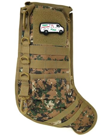 Free Candy Canes Van PVC Rubber Funny Christmas Tactical Hook and Loop Patch - Buy Online on GoSupps.com