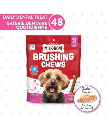 Milk-Bone Brushing Chews Dental Treats for Small Dogs Daily Oral Care 48 Treats 48 Treats Small Dog - Buy Online on GoSupps.com