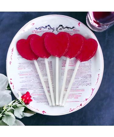 100 Individually Packaged Herzlutscher Lollies - Cherry Flavor - Perfect for Weddings Birthdays & Parties - 900g Sweet Treats for Guests - Buy Online on GoSupps.com