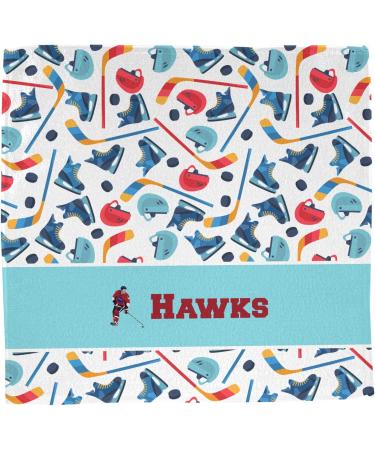 Customizable Hockey Washcloth - YouCustomizeIt Personalized Towels for All Fans - Buy Online on GoSupps.com