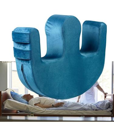 Patient turning device patient user for oversees transfer aids Waterproof Transfer pad bed rest patient rotating device Multifunctional rotary aid pad for seniors patients Blue