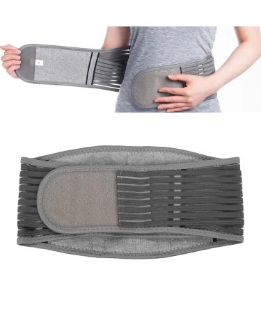 ZJchao Adjustable Lumbar Brace - Comfortable Back Support Belt for Men & Women | Lower Back Pain Relief & Posture Correction - Buy Online on GoSupps.com