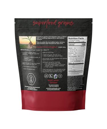Snacktivist Gluten-Free Brownie Baking Mix - Vegan, Egg-Free, Dairy-Free, Non-GMO - 12 oz (1 Pack) - Buy Online on GoSupps.com