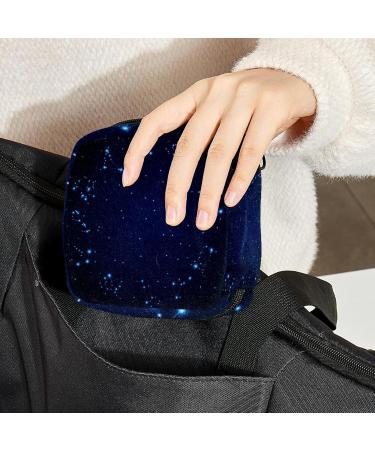 Zodiac Constellations Sanitary Napkin Storage Bag Portable Menstrual Cup & Bandage Organizer for Women - Buy Online on GoSupps.com