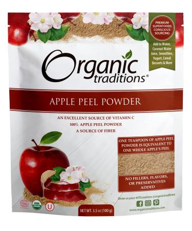Organic Traditions Apple Peel Powder 3.5 oz ( 100 g)