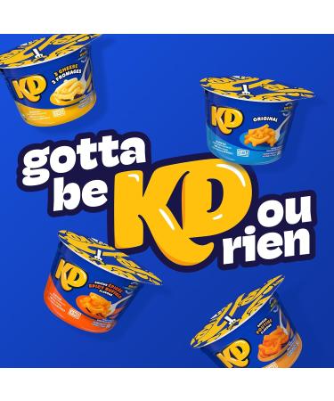 KD Kraft Dinner Buffalo Macaroni & Cheese Snack Cups 58g (Pack of 10) Buffalo 58 g (Pack of 10) - Buy Online on GoSupps.com