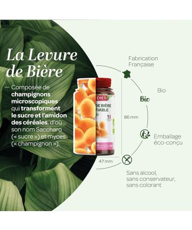 SUPERDIET - ORGANIC REVIFIABLE BEER YEAST - BEAUTY HAIR NAILS SKIN - Phytotherapy - Made in France - 120 tablets - Buy Online on GoSupps.com