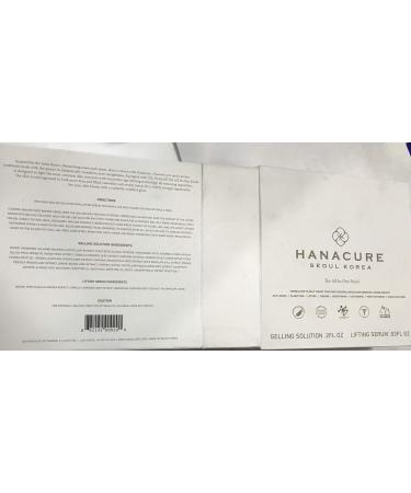 Hanacure  All-In-One Facial - Starter  Hypoallergenic for Brightening Contour Anti-aging Evens Skin Tone