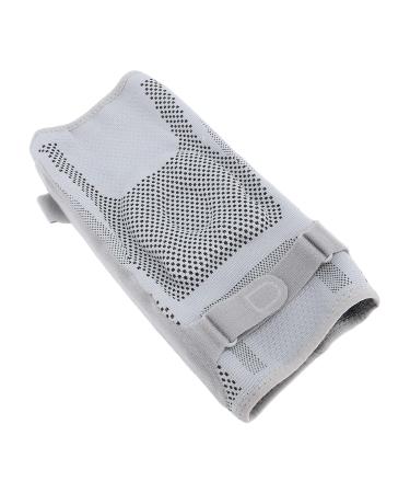 Ymiko Adjustable Compression Knee Sleeve XL - Light Gray for Running Cycling Basketball & More - Injury Prevention & Discomfort Relief - Buy Online on GoSupps.com
