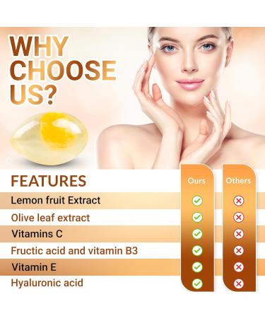 Buy Luxurious Handmade Egg Soap with Kojic & Hyaluronic Acid - All-Natural Ingredients for Radiant Skin - Buy Online on GoSupps.com