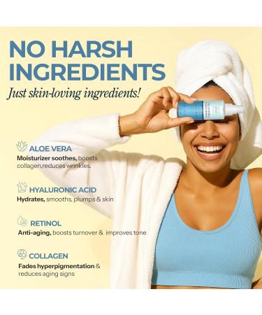 Clear Beauty Hyaluronic Acid & Collagen Face Mist - Dermatologist Tested, Moisturizes & Tones Skin, Anti-Aging, Natural Ingredients, Cruelty-Free, 95% Natural - All Skin Types - 4 OZ - Buy Online on GoSupps.com