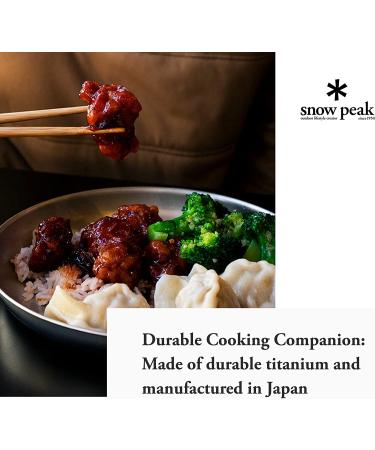 Snow Peak Titanium Plate - Lightweight & Durable for Backpacking and Camping - Buy Online on GoSupps.com