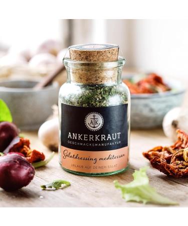 Ankerkraut Mediterranean Salad Dressing - 85g Premium Spice Dressing in Cork Glass | Perfect Gift for Salad Lovers - Buy Online on GoSupps.com