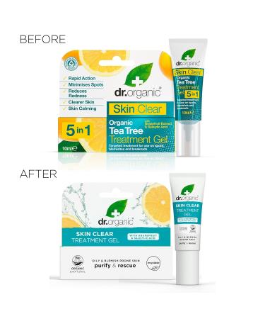 Dr Organic Tea Tree Treatment Gel 5 in 1 | Buy Internationally | Natural Skin Care Solution - Buy Online on GoSupps.com