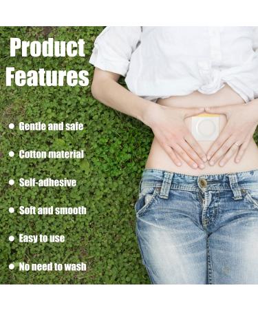 10-Pack Self-Adhesive Castor Oil Packs for Navel | Absorbent Single-Use Compress Pads | International Shipping - Buy Online on GoSupps.com