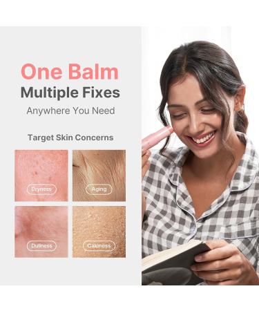 KAHI Wrinkle Bounce Multi Balm - DUO EDITION | All-in-One Hydrating Balm Eye Cream Make Up Base & Moisture Stick | Daily Moisturizer Stick with Salmon-derived sodium DNA (0.32 oz - Pack of 2) - Buy Online on GoSupps.com