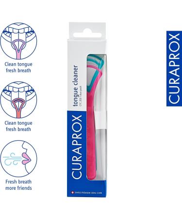 Buy CURAPROX CTC 203 Tongue Cleaner - Pack of 2 | International Shipping Available - Buy Online on GoSupps.com