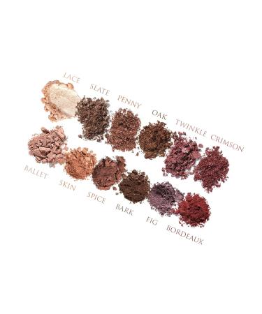 Girlactik The Essential Palette - 12 Color Eye Palette with Matte & Metallic Shades for International Shipping - Buy Online on GoSupps.com