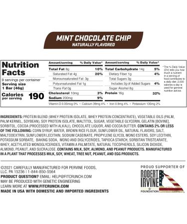 FITCRUNCH Snack Size Protein Bars Designed by Robert Irvine 6-Layer Baked Bar 3g of Sugar Gluten Free & Soft Cake Core (18 Count Variety Pack) - Buy Online on GoSupps.com