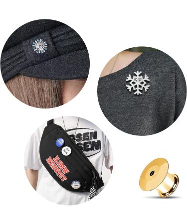 20Pcs Metal Pin Backs Locking Locking Pin Backs with Storage Case Pin Backs for Brooch Tie Hat Badge Insignia Gold - Buy Online on GoSupps.com