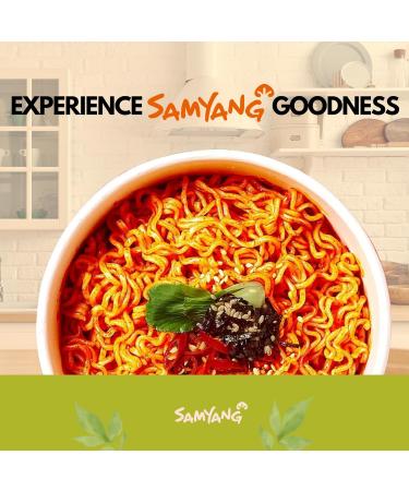 Samyang Hot Chicken Flavour Buldak Ramen Jjajang Big Bowl 105g | Korean Instant Ramen Noodles - Buy Online on GoSupps.com
