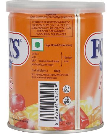  Pure & Sure Fox's Crystal Fruit Flavored Candy Box 180g packaging may vary - Buy Online on GoSupps.com
