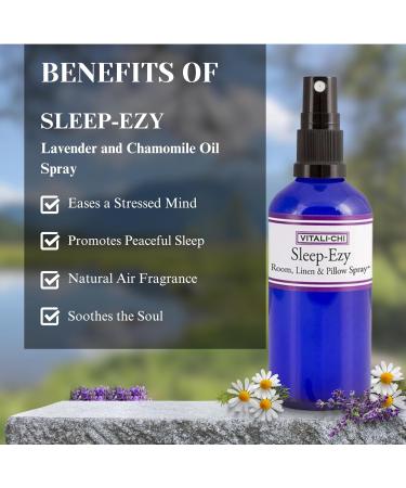 Vitali-Chi Lavender Oil Pillow Spray Mist for Deep Sleep | Air Freshener for Room Bed Linen Carpet Fabric Spray & Home Fragrance | Contains Lavender & Chamomile Essential Oils - 50 ml Chamomile & Lavender - Buy Online on GoSupps.com