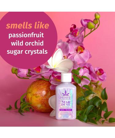 Hempz NEW Mini Star Dust Body Lotion Iridescent Glow Shimmer Passionfruit and Wild Orchid Hydrating and Nourishing Moisturizer 2.25 fl.oz. 2.25 Fl Oz (Pack of 1) - Buy Online on GoSupps.com