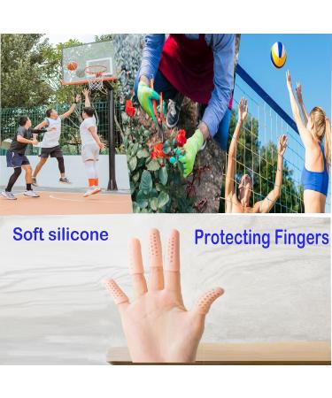 Neodtx Finger Protection Silicone - 12pcs Fingertip & Thumb Guards for Cracks Pain Arthritis Relief - Buy Online on GoSupps.com