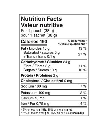 Nature Valley Coconut Butter Biscuits 5 ct 190g/7.8oz Box - Imported from Canada - Buy Online on GoSupps.com