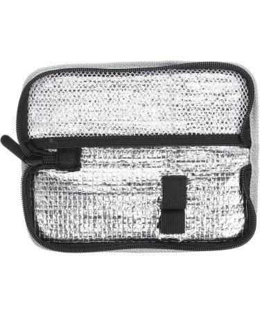 Portable Insulin Cooler Travel Case - Diabetic Organizer Bag (Grey) - Buy Online on GoSupps.com