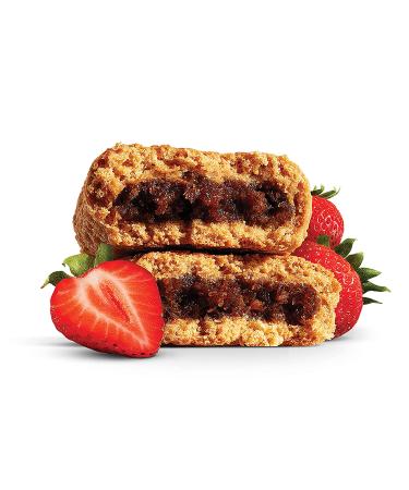 Natureâ€™s Bakery Whole Wheat Fig Bars - Strawberry Flavor, Vegan, Non-GMO, 36 Twin Packs - Healthy Snack Bars - Buy Online on GoSupps.com