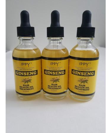 Ippy Beauty Ginseng Hair Health Oil Treatment 2oz - Strengthen & Revitalize Hair | International Shipping - Buy Online on GoSupps.com