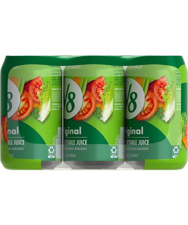 V8 Original 100% Vegetable Juice 11.5 Ounce Can (Pack of 12) - Tomato Blend, 11.5 Fl Oz - Buy Online on GoSupps.com