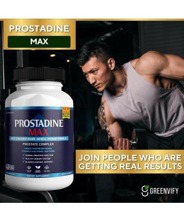 Prostadine Max Prostate Supplements for Men Capsules Health Supplements - Maximum Strength All Natural to Support Normal & Healthy Function Prosta Vive Reviews (60 Capsules) 1 - Buy Online on GoSupps.com
