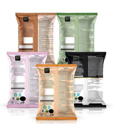 Online Quality Store Multani Mitti + Chandan powder + orange peel powder + neem powder + rose powder 5 pieces 400 g Skin care powder - Buy Online on GoSupps.com