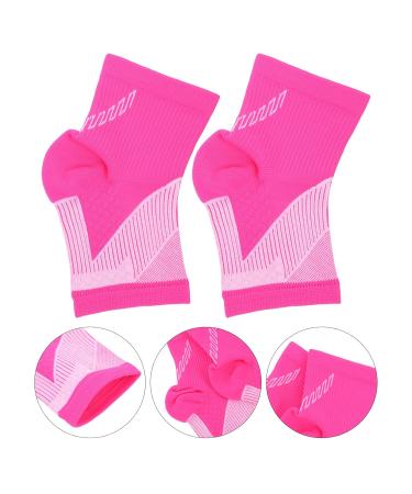 Healifty 3 Pairs Ankle Support - Sprained Ankle Sleeves & Heel Support AFO Socks | Anti-Sprain & Arch Support Braces | Pink M - International Shipping Available - Buy Online on GoSupps.com