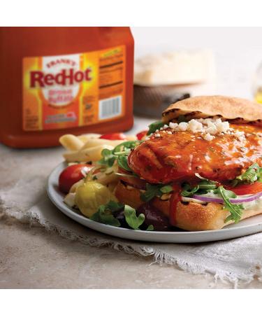 Frank's RedHot Original Buffalo Wings Sauce 1 Gal - Bold & Spicy Flavor for Wings, Dressings & Dips | 128 Fl Oz - Buy Online on GoSupps.com